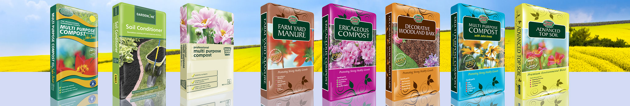 Packaging Design B&M Compost Bag, Lidl Compost Bag, Azda Bag, Cherry Lane x 5 Bags Compost, topsoil, bark,